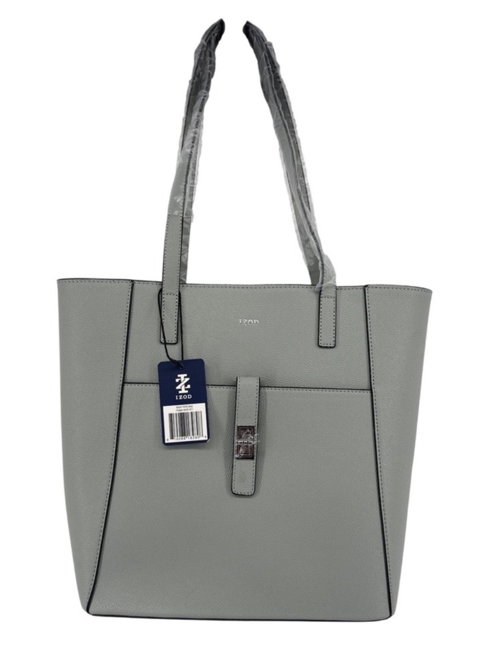 NWT IZOD Sage Tote Shoulder Bag Pocketbook faux leather - Picture 2 of 11